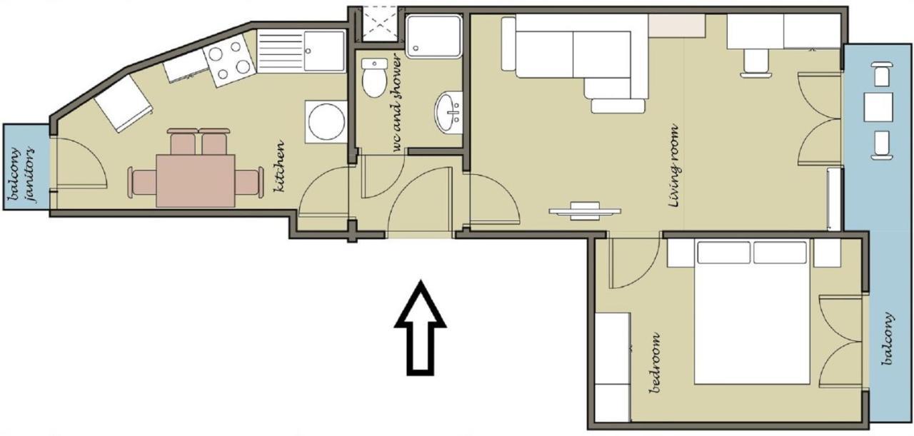 An apartment for 2-4 friends. Thessaloníki Eksteriør bilde
