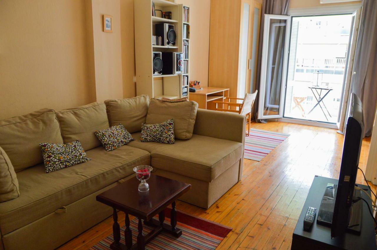 An apartment for 2-4 friends. Thessaloníki Eksteriør bilde